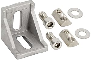 SCHMIDT systemprofile 10x Eckwinkel Nut 8 39x39x35mm Alu Profil Winkel-Verbinder Eckverbinder 40x40 Aluprofil-Zubehör