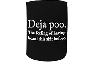 123t Stubby Holder Stubbie Holders Can Bottle Beer Cooler Deja Poo Feeling Before Funny Novelty Birt