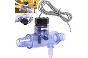 sixcow 6560-860 Flow Switch for Sundancep Spas, Jacuzzi Spas, Hot Tub Flow Switch with Tee, Complete Assembly Replacement Part 6560-858