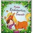 Meine Kindergarten-Freunde (Pferde): Freundebuch ab 3 Jahren für