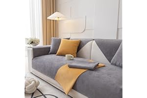HUFU Sofa Cover, Waterproof Sofa Covers, Non-Slip Sofa Protector, Corner Sofa, L-Shape Sofa Throw, Dog/Cat Sofa Throw, Sofa Protection, 1-, 2-, 3-, 4-Seater