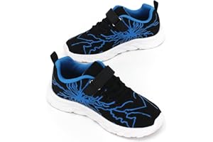 AMZHRLY Baskets Fille Léger Respirant Sneakers Sport Antidérapant Chaussures de Course pour Extérieur et Intérieur 28-39EU