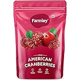 Farmley Dried Cranberry I 200 Gram, Pack Of 1 I Dried Fruit, Berries, High Nutrient And Antioxidant No Added Preservatives