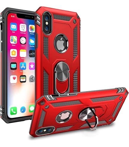 REALCASE TPU+PC iPhone Xs Max Back Cover Case | Heavy Duty Dual