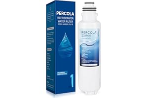 PERCOLA HX2019F-A/HX2019FR-A Filterersatz, kompatibel mit Hisense® HRM260N6TSE, HRFD560SW, HRCD585BW, HRFD634BW, HRCD650BW, HRCD586TBWB und Mora MRM260N6TSE Kühlschrank (1 Stück)
