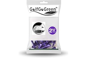 GOLFGOGREEN 100 x Graduated Plastic Castle Golf Tees **BULK PACKS OF 100 TEES** BUY 2 OR MORE AND SAVE 10%