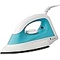 Amazon Brand - Solimo 1000-Watt Dry Iron (White and Turquoise)