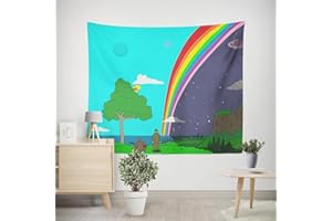 Gaslight Gatekeep Girlboss The Big Lez Show, Landscape Tapestry Wall Hanging 60'' x 50'' (150cm x 130cm)