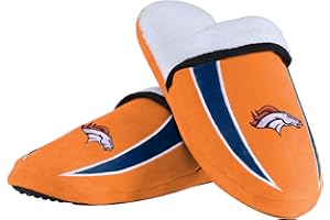 FOCO NFL Team Logo Moccasin Slippers - S