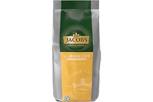 ‎JACOBS Jacobs Professional Le Grand Café Crema, Ganze Kaffeebohnen 1kg, mild, Intensität 2/5