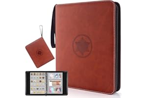 JoyHood Album de Collection de Pièces de Monnaie, Classeur Pieces de Monnaie avec 300 Poches pour Pièces de Monnaie + 30 Poches pour Billets, Rangements pour Pièces de Monnaie
