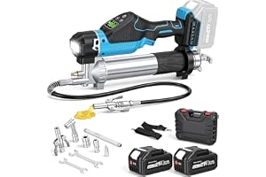 YEARTOP 12000 PSI batteri fettpress med LCD kompatibel med Makita 18 V batteri