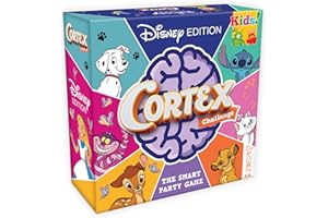 ASMODEE Zygomatic | Cortex Kids Disney Edition | ¡Desfia a tu Cerebro con Este Divertivo Juego de Cartas! | A Partir de 6 Años | De 2 a 6 Jugadores | 15 Minutos por Partida | Multilenguaje (Incluye Español)