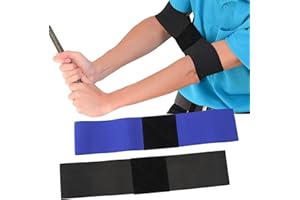 CATOR Lot de 2 bandes de bras pour entraînement de swing de golf, correcteur d'alignement de swing pour débutants, hommes, femmes, enfants, golfeurs débutants