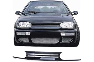 ‎CARPARTS-ONLINE ABS Sport Kühlergrill ohne Emblem VR6 für VW Golf 3 91-97