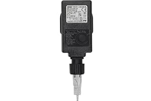 Lights4fun Outdoor 31v Plug In Transformer 8 Lighting Functions for Essential Connect Range with 5 Lead Wire & Timer