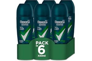 Rexona Advanced Protection Roll-On-deodorant för män, Quantum Dry 72h, 50 ml - 6-pack