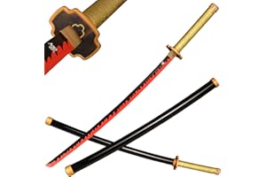 ACTASITEMS Japanisches Anime Cosplay Requisit Dämonentöter Holzschwert - 104cm, Katana-Tsugikuni Yoriichi