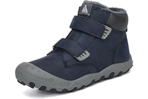 Mishansha Zapatos Invierno Niño Cálidos Botas Nieve Niña Zapatillas de Senderismo Antideslizante 24-38 EU