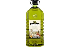 Oleoestepa - Aceite de Oliva Virgen Extra 5L – DOP Estepa – Extracción en Frío – Variedades de la Comarca– Producción Sostenible –Frituras, Guisos, Sopas Frías y Escabeches.