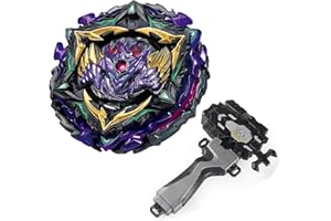 mlywd Spinning Tops Set With Launcher, 4D Metal Fusion Gyros Set, Spinning Top Toy Gift, B-175