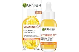 GARNIER Skin Active - Sérum Éclat - Anti-Tache Brunes - Soin Visage Enrichi En 3.5-4% Niacinamide, Vitamine C & Acide Salicylique - Vegan & Cruelty Free - 30 ml - L'emballage peut varier