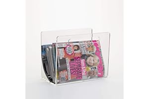 Wrights Plastics GPX Clear Budget Magazine Rack