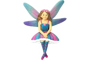 GlitZGlam Emilie La Hada en Miniatura de Azar para tu jardín de Hadas/jardín en Miniatura