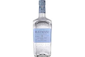 ‎HAYMAN´S Hayman's London Dry Gin 41,2% Vol.| TRUE ENGLISH GIN| Hayman's of London| Tradition seit 150 Jahren|In liebevoller Handarbeit distilliert| Mehrfach Preisgekrönt| 700ml