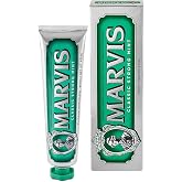 Marvis Classic Strong Mint Toothpaste, 1 x 85 ml | Helps Remove Plaque, Promotes Healthy Gums, Prevents Tooth Decay, Long-Las