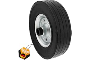 ‎THE DRIVE The Drive Ersatzrad 225x70mm für Anhänger Automatik-Stützrad Vollgummi auf Metallfelge
