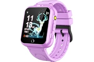 YEDASAH Smartwatch Kinder 24 Spiel Alarm Musik Player Deutsche Sprache Uhr für Kinder Jungen Mädchen 3-12 Geburtstags Geschenke
