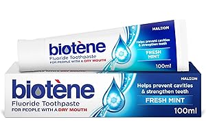 Biotène Toothpaste Dry Mouth, Prevents Cavities and Fights Bad Breath, Fresh Mint, 100ml