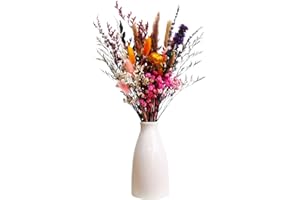 GmwyCzV 35 Piezas Flores Secas, 45cm Flores Secas Naturales, Ramos de Flore Seca, Ramo Flore Preservadas, para DIY Arreglos Florales de Boda Decoracion del Hogar Manualidades