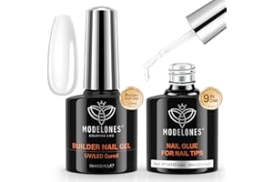 modelones Builder żel 2 szt. i klej do paznokci