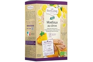 LA PATELIERE Préparation Bio pour Moelleux au Citron 300 g