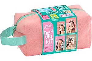 IROHA NATURE - Travel Kit Cuidado Facial para Viaje | Cosmética Coreana Esencial | 4 Productos con Colágeno, Aloe Vera y Vitamina C