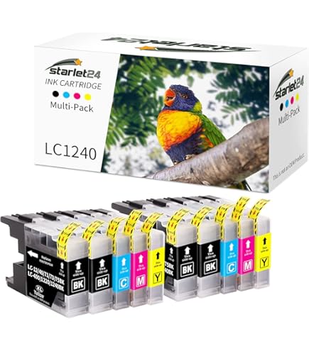 LC123BK XL Compatible Black Ink Cartridge For Brother Printers - LC123BK