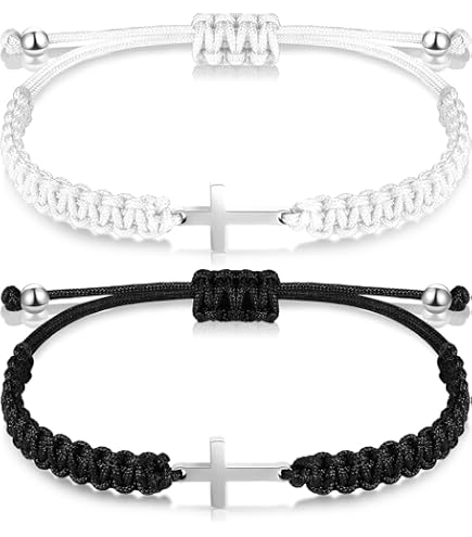 Set Rosario Cattolico: Collana E Bracciale Con Croce – Regalo Perfetto Per Comunioni E Natale