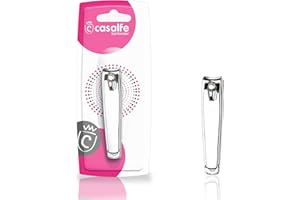 Casalfe Cortaúñas acero inoxidable con lima incluida, 1