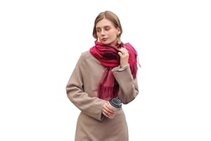 Adicloz Sciarpa Donna Inverno Moda, Donna Inverno Scialle Wrap Maglia Scialle Inverno Donna Poncho Donna, Cappotto Grandi Tartan Stola Pashmina Nappe morbido