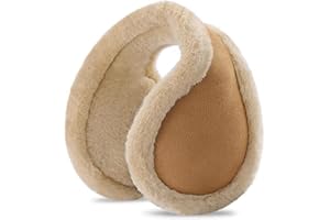 SEDEX Ear Muffs Women Winter Adjustable Fluffy Earmuffs Foldable Furry Ear Warmer Ladies Plush Thermal Faux Fur Covers Soft Windproof Headband Unisex Outdoor Sports Ski Cycling Headwear