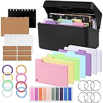 150 Divisores De Tarjetas De índice De 3 X 5 Con Pestañas De Colores