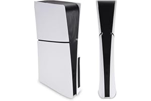 playvital Rete Antipolvere per ps5 Slim Console,Cover Copertura Filtro Polvere Tappi in Silicone,Disco&Digitale Edizione,Nero