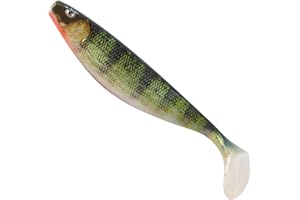 Balzer Shirasu Photo Print Shad 3D - Gummifisch zum Spinnfischen auf Hechte & Zander, Gummiköder, Softbait, Hechtköder, Gummishad