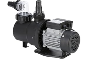 Gre PP076 - Pompa filtro piscina, 550 W, 9,5 m3/h - Nero