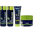 PRIME PRO EXTREME BIO TANIX Brazilian Protein Extreme Force Shampoo + Condtioner + Leave-in + Mask Combo Pack of 4 Total Hair Care Kit