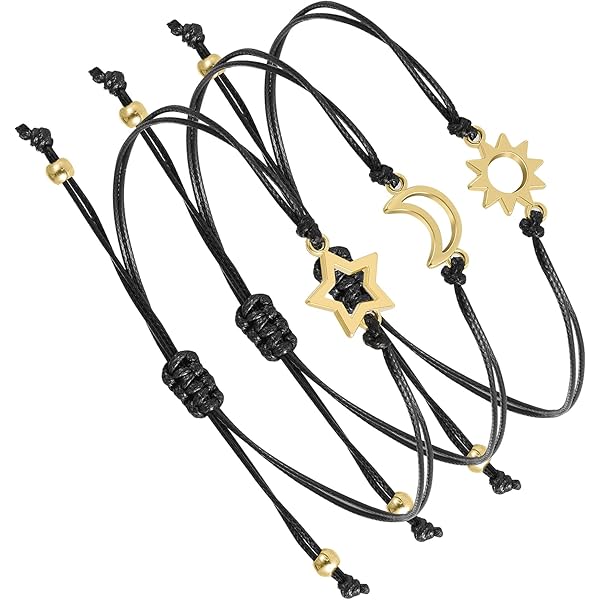 Bracelet Love Perles De Tournesol Ligne De Cire Faite À La