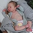 Anano Real Life Baby Dolls Silicone Full Body Girl 20 Inch Reborn Baby Dolls Realistic Newborn Baby Dolls That Look Real Lifelike Reborn Dolls Soft Life Like Baby Dolls