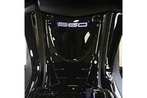 labelbike - Autocollant Résine Gel 3D Repose Pied Avant Compatible Yamaha Tmax 560 à partir de 2020